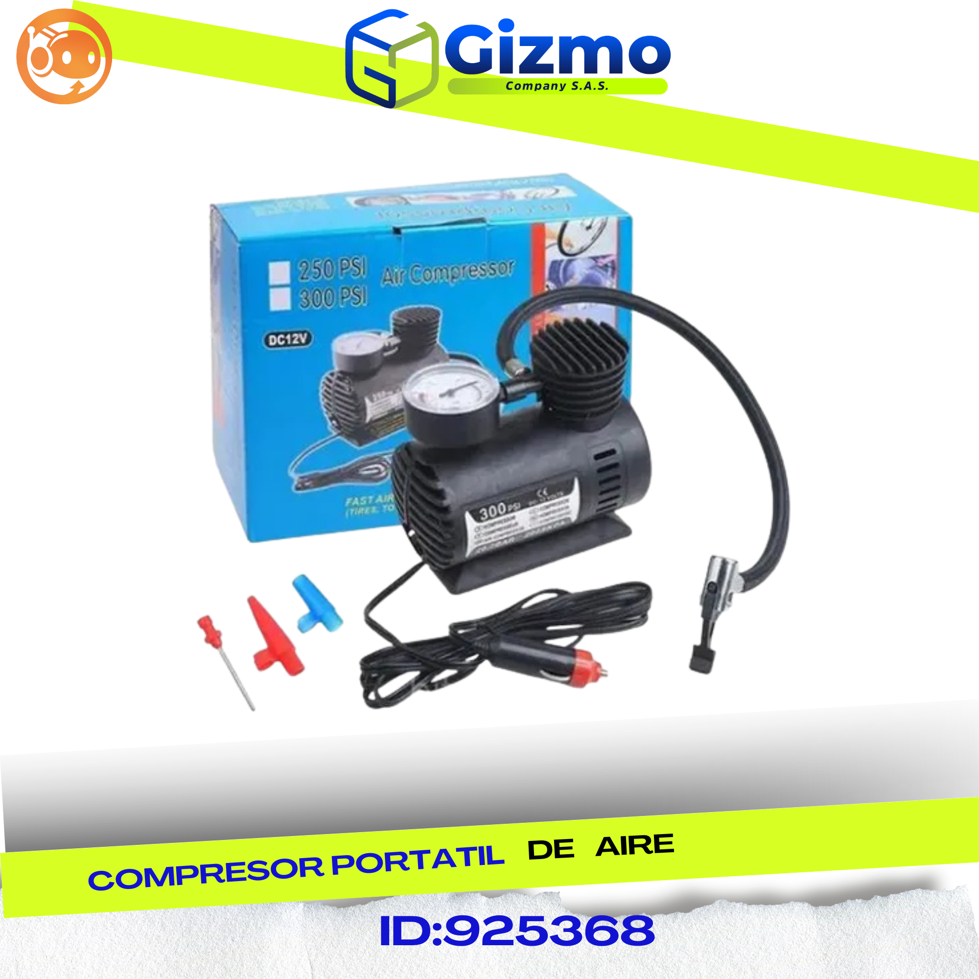 Compresor De Aire Portatil Herramienta